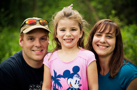 Ray, Carolyn and Adalai