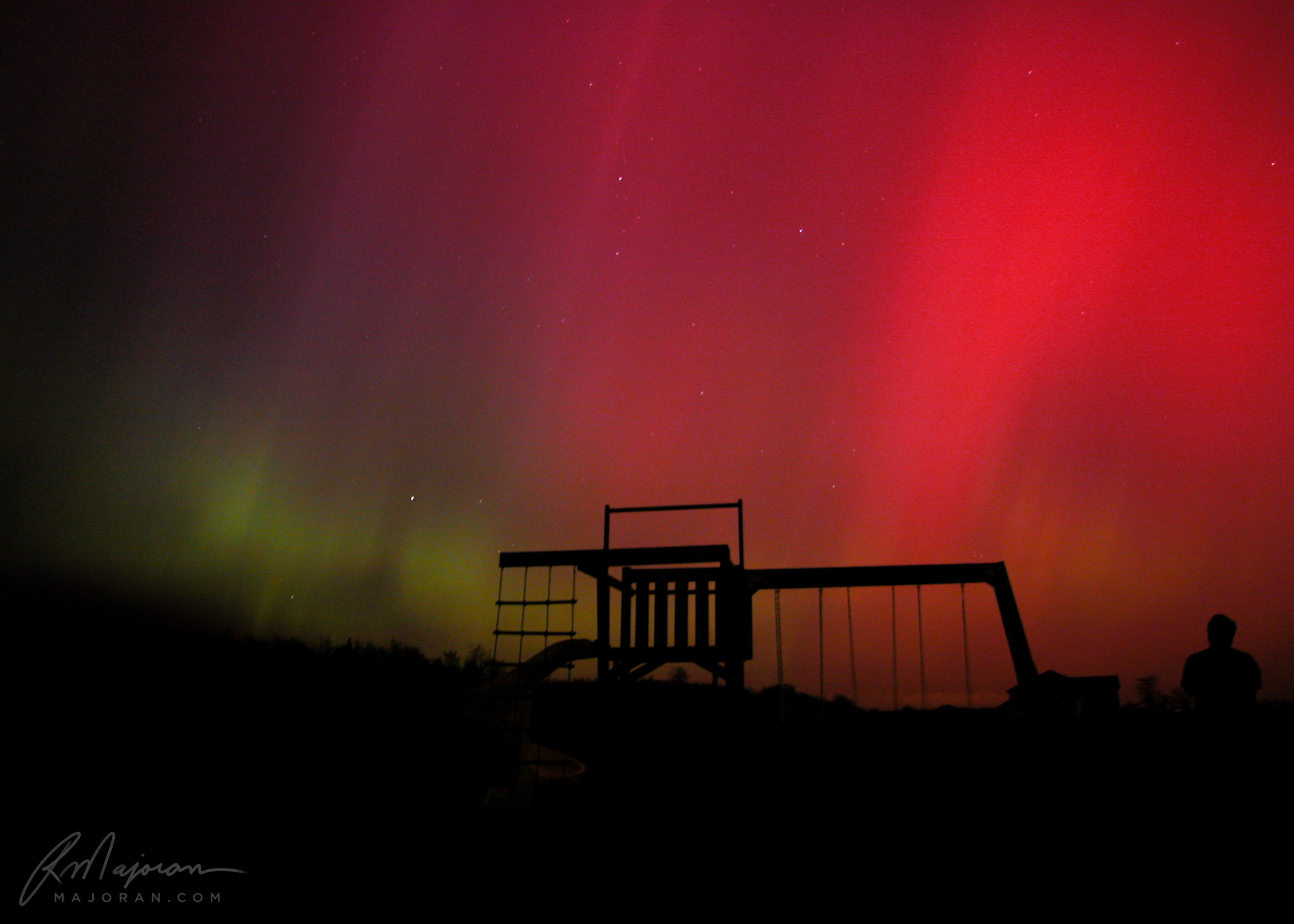 Ray Majoran - Aurora Borealis (Northern Lights) Photo
