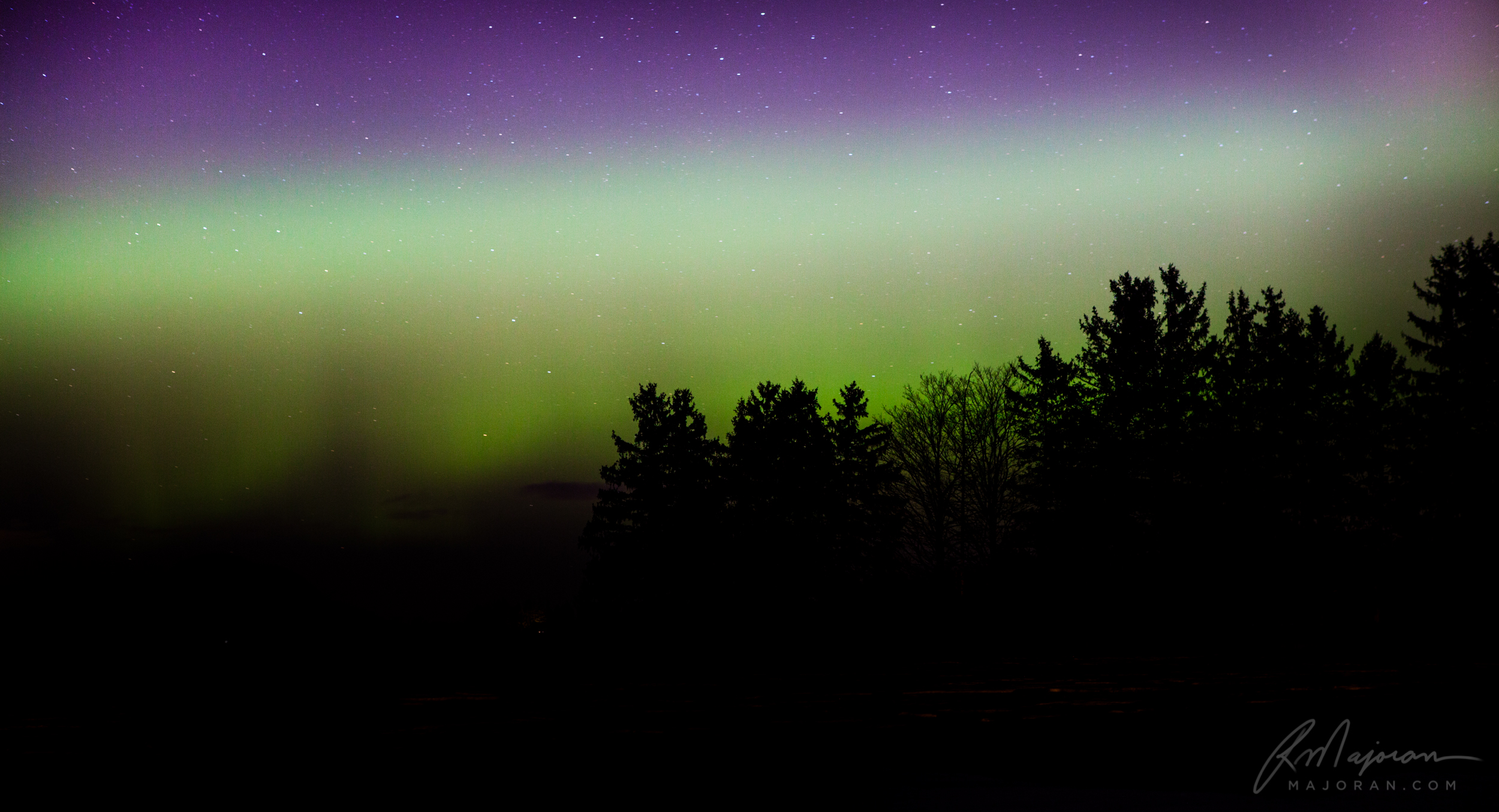 Ray Majoran - Aurora Borealis (Northern Lights) Photo